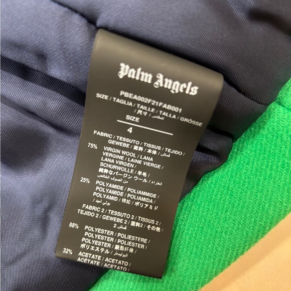 Palm Angels Toddler Puffer Teddybear Jacket Size 4 - Picture 2 of 8